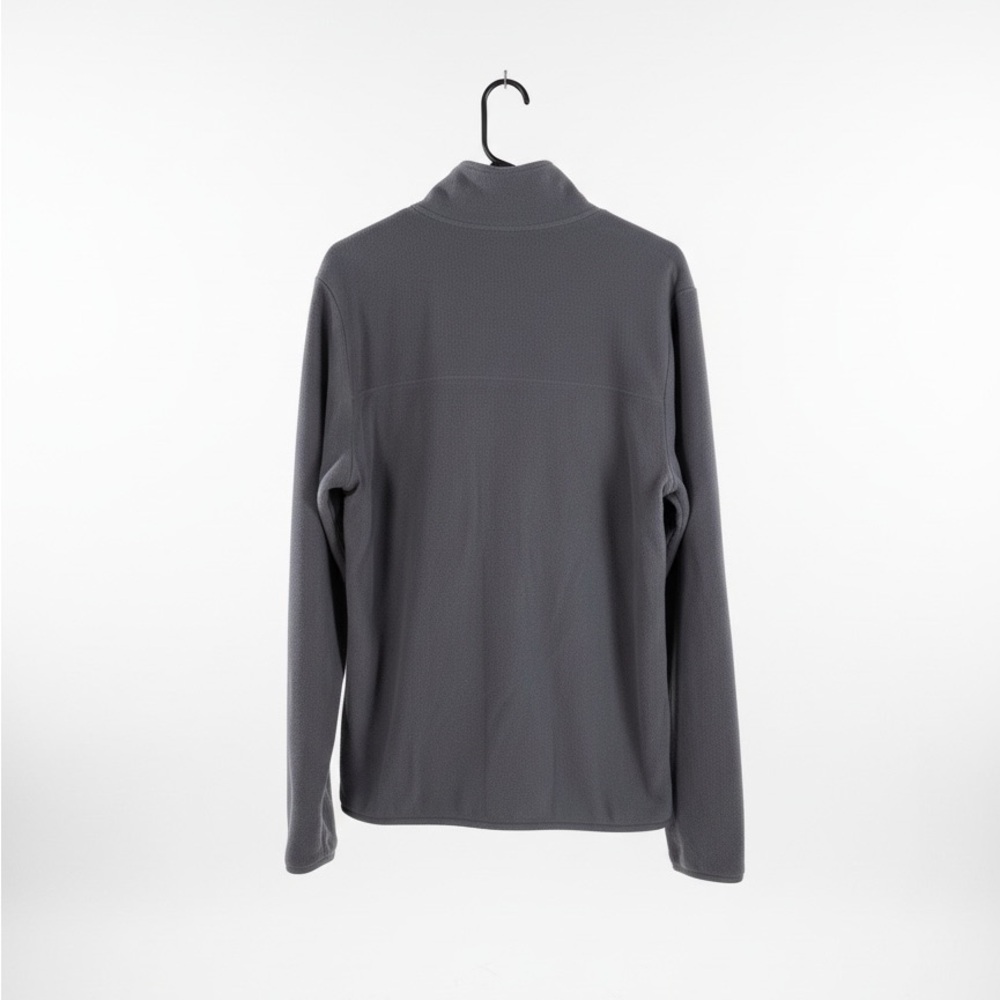 The North Face Men’s Gray Fleece 1/4 Zip - Picture 2 of 3